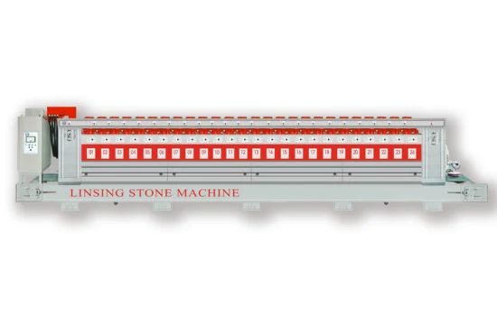 Machine de polissage de meulage de pierre entièrement automatique pour la ligne Poshlier de traitement de dalle de marbre de granit
