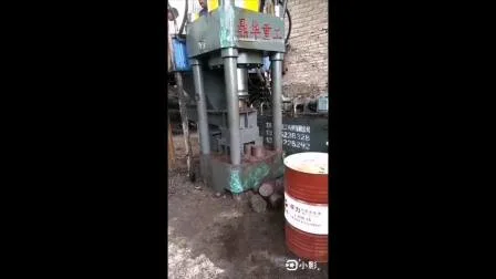 Machine de moulage de bloc de tournures de briquetage de rasage de fer de fer de fer de cuivre d'aluminium hydraulique